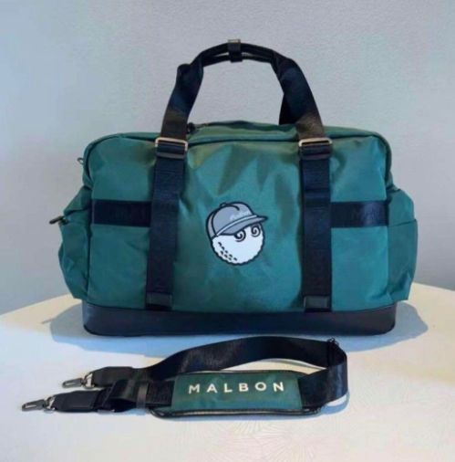 マルボンゴルフ Malbon ボストンバッグ キャンバス