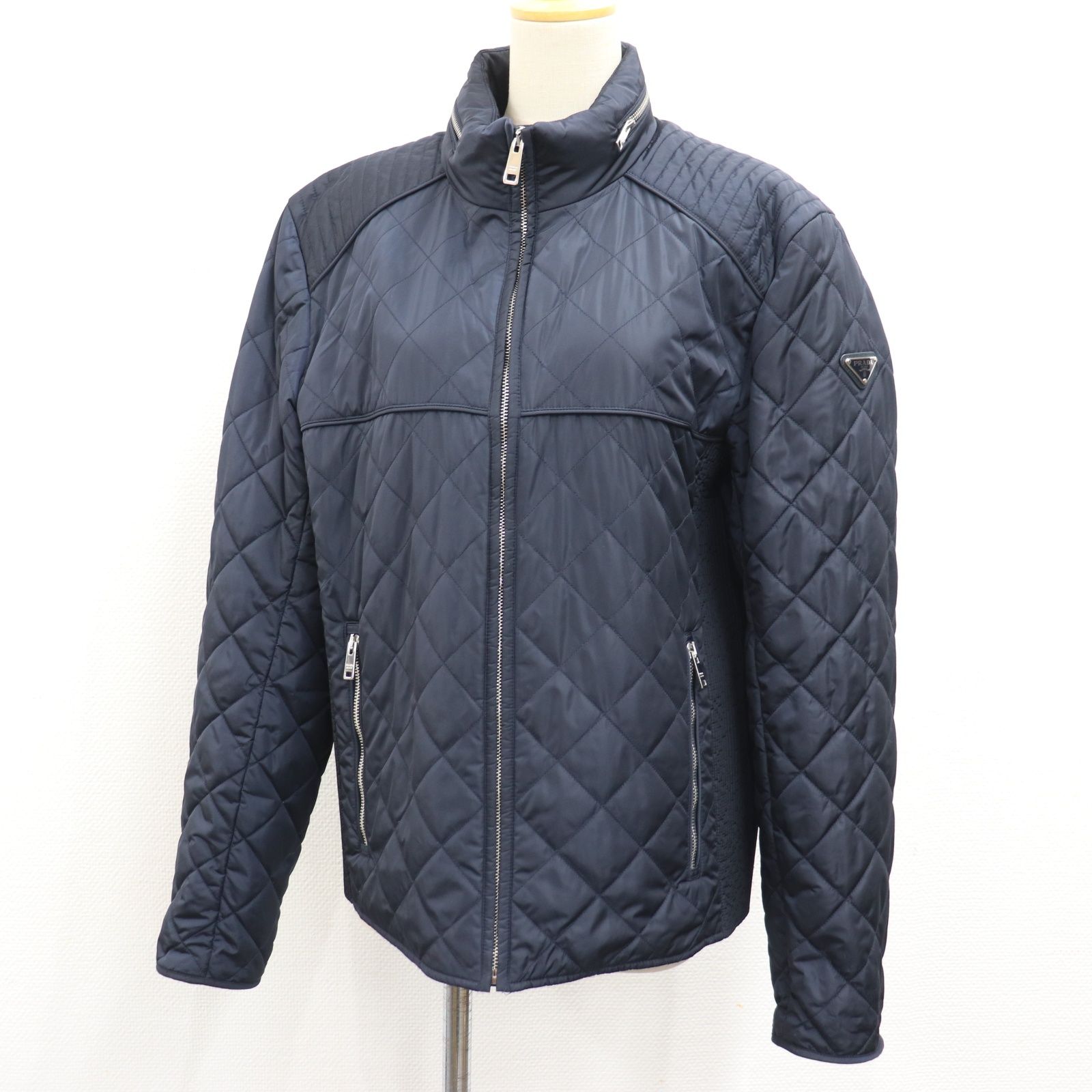 ITDF8PVUUNZC 美品 国内正規 PRADA プラダ キルティング ダウン