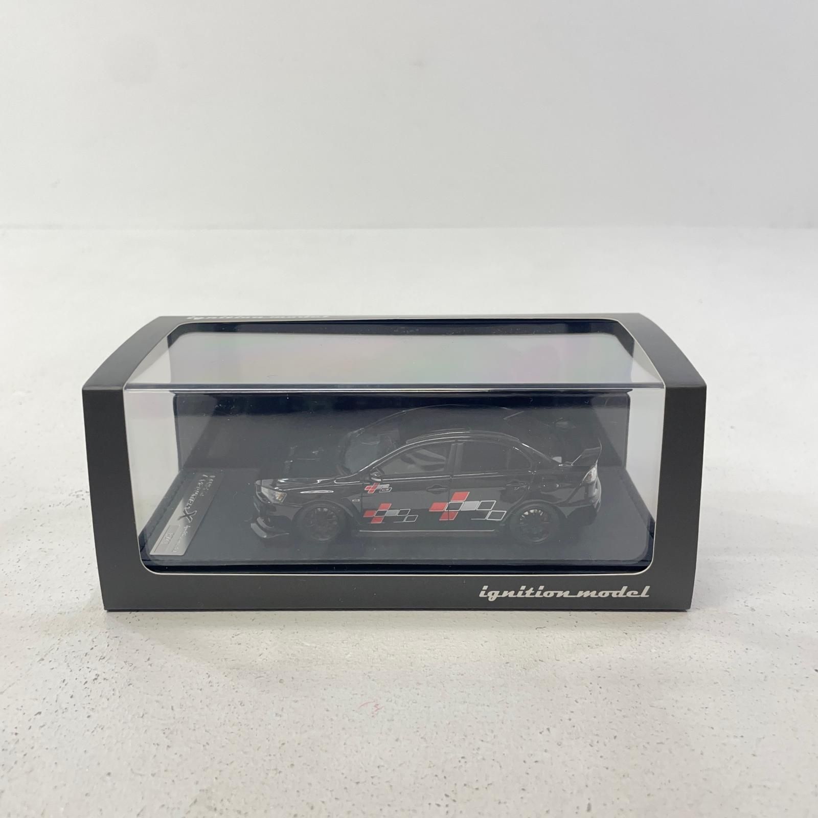 【尾張小牧店】 中古 ignitionモデル 1/43 Mitsubishi Lancer Evolution X (CZ4A) Black llic【IG2570】【727】 尾張小牧店】 中古 ignitionモデル 1/43 Mitsubishi Lancer