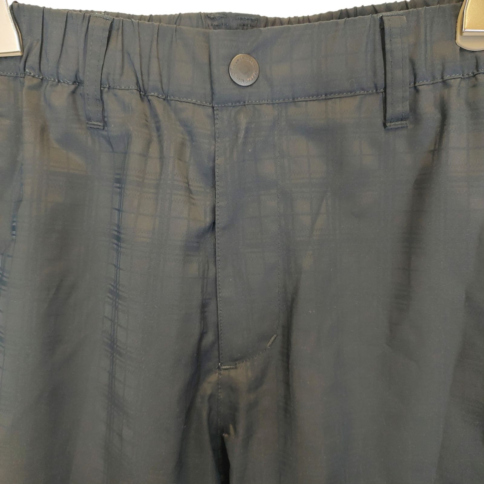 PEARLY GATES パーリーゲイツ ゴルフ 23AW バックロゴ 蓄熱 チェック ロング パンツ 053-3236007 6 ネイビー メンズ LLC-HASEGAWATOSO_COM