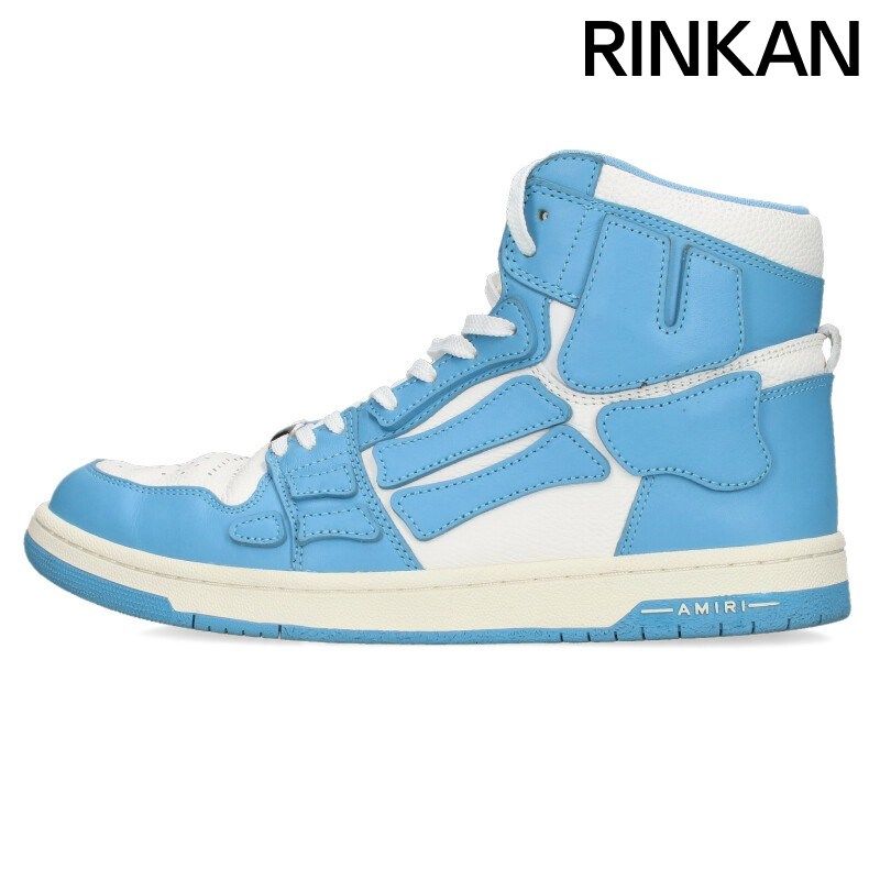 アミリ SKEL TOP HI スケルトップハイカットレザースニーカー