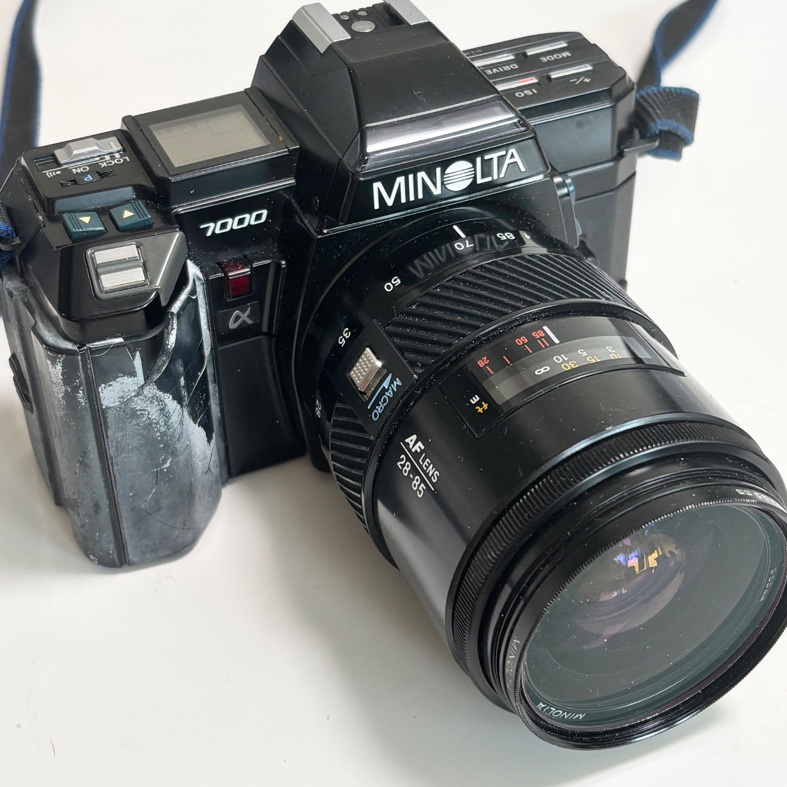 【ジャンク品】MINOLTA 7000 ミノルタ フィルムカメラ 送料無料】MINOLTA/ミノルタ/7000/一眼レフカメラ/28-85㎜/フィルム フィルムカメラ