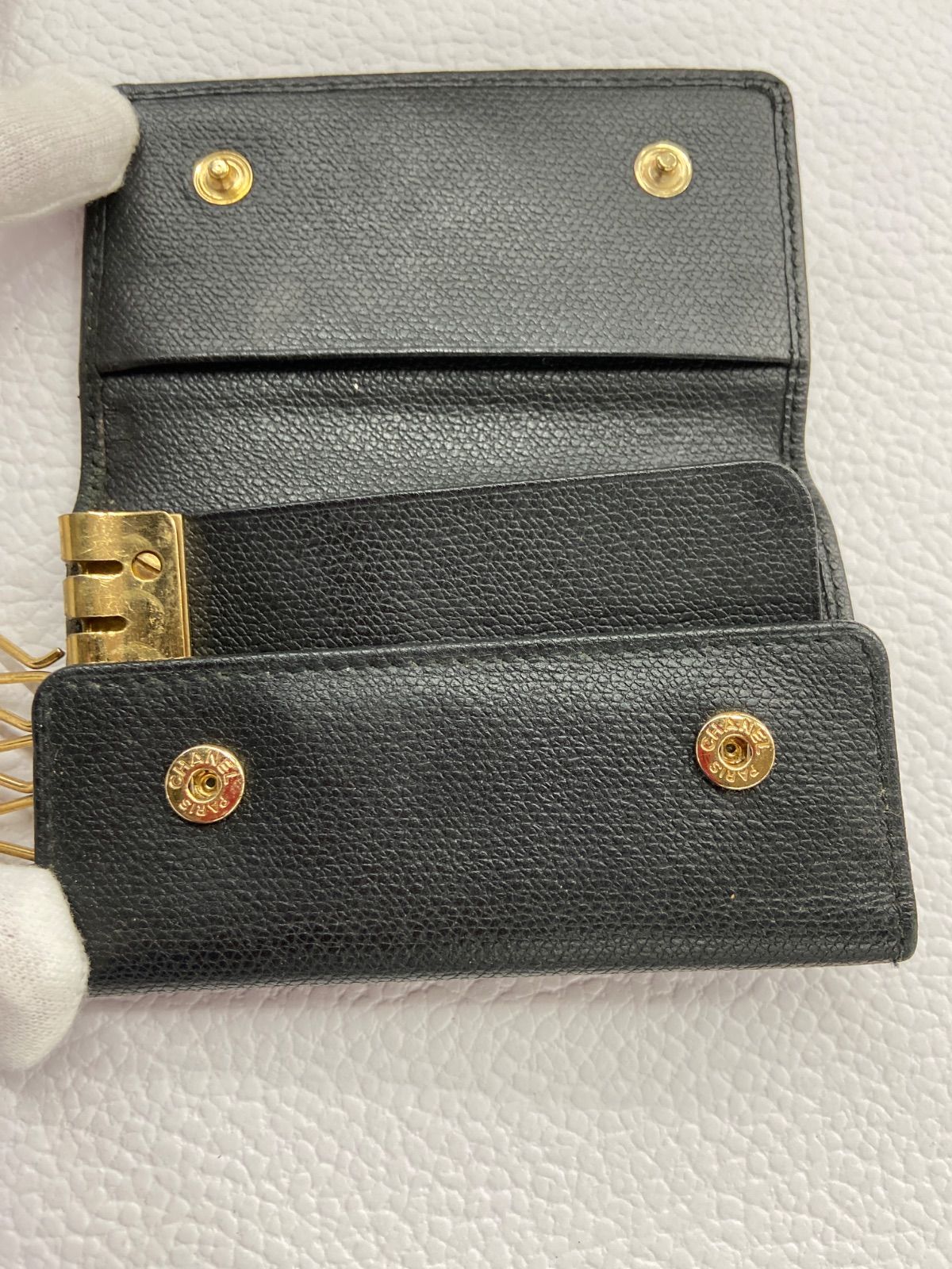 シャネルココボタンキーケース CHANEL ココボタン 6連キーケース - メルカリ