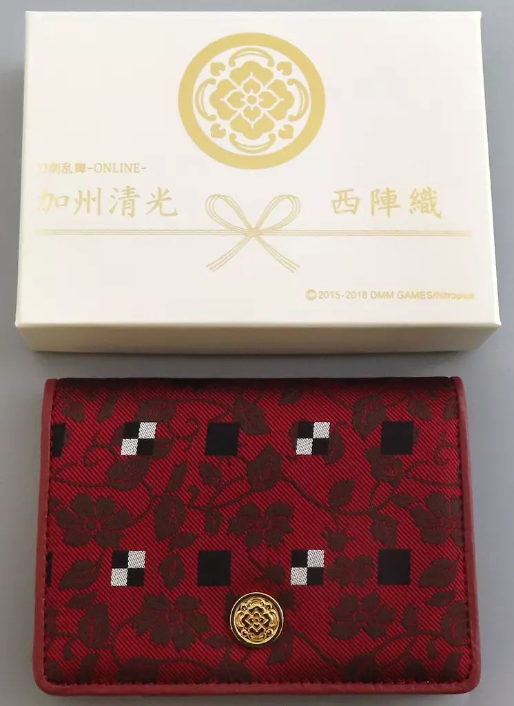 中古】雑貨 加州清光 カードケース 西陣織 「刀剣乱舞-ONLINE