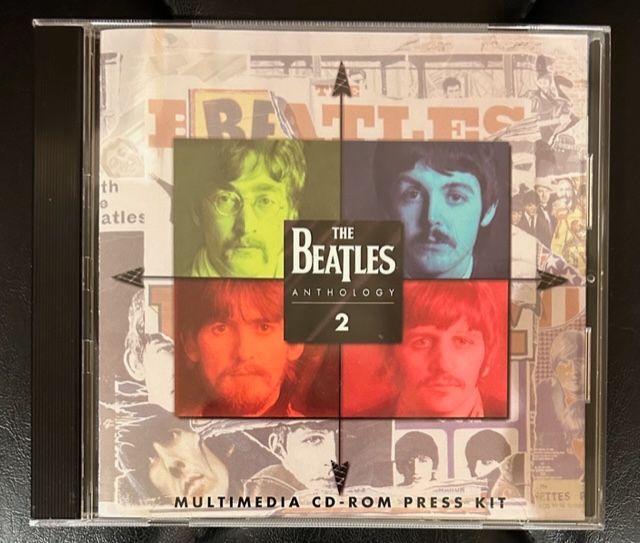 【コレクターズアイテム！】Beatles　Anthology 2 Multimedia CD-ROM Press Kit　ビートルズ