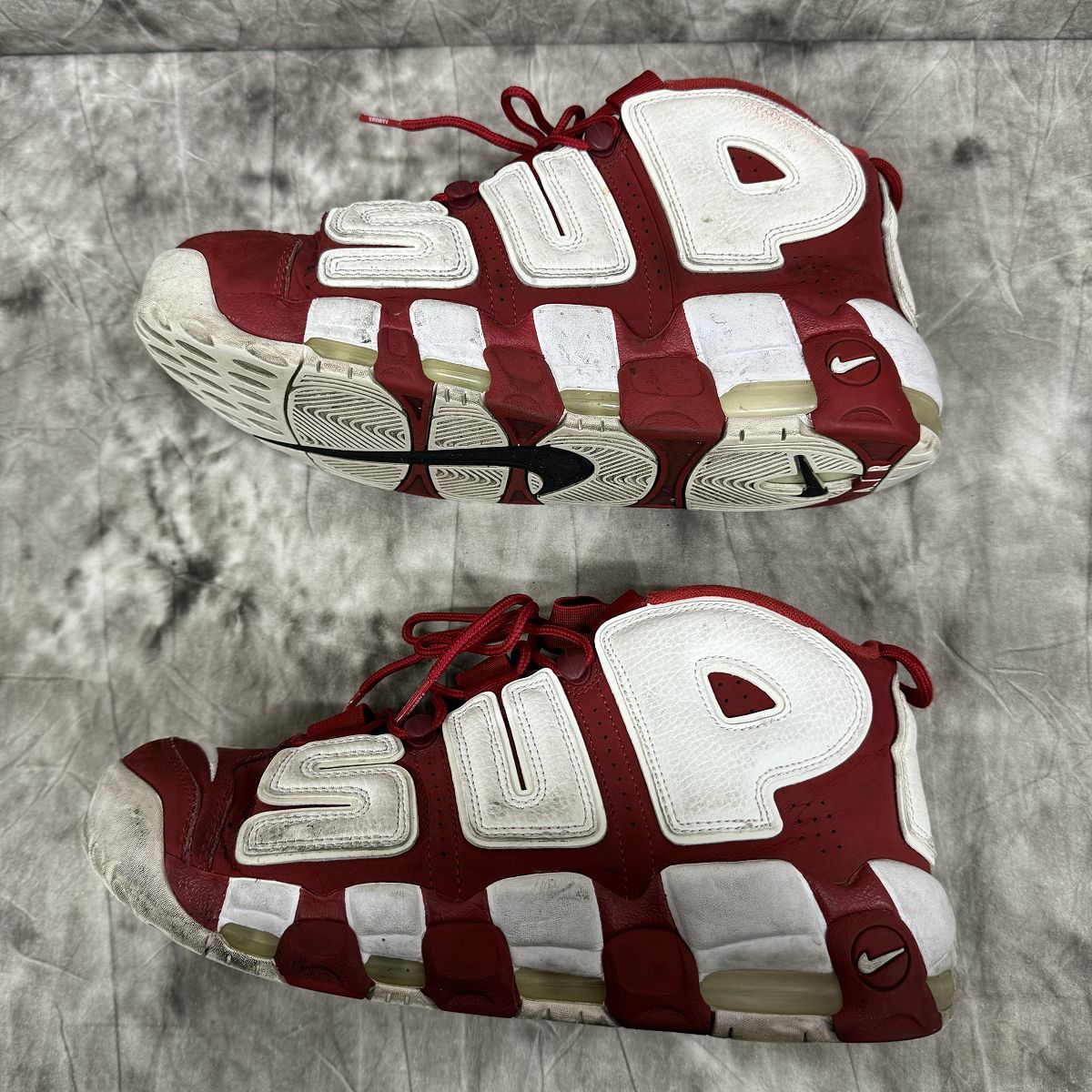 Supreme×NIKE/シュプリーム×ナイキ AIR MORE UPTEMPO/エア モア アップ テンポ レッド 902290-600/28.0