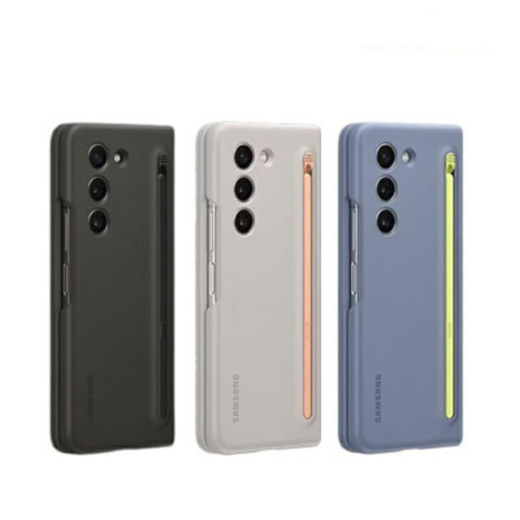 サムスン SAMSUNG Galaxy Z F 5 ケース 純正 Sペン搭載 スリム Sペン ケース Slim S Pen Case EF-OF94P 海外純正品 スマホクリーナー セット ブラック