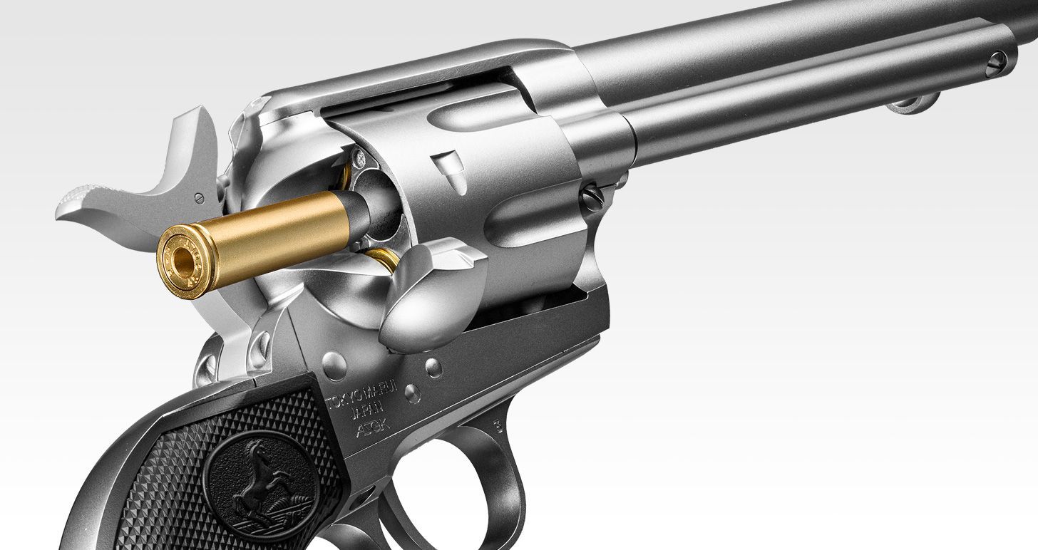 SAA.45 アーティラリー 5 1/2インチ シルバー【エアーリボルバー