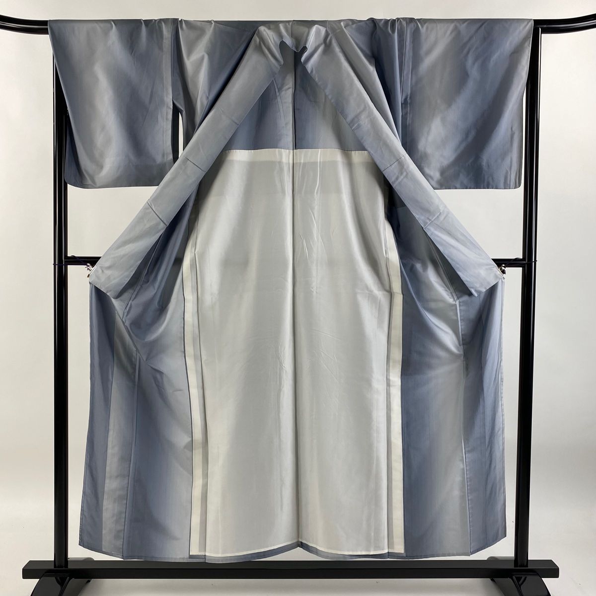 正絹 単衣 裄丈68cm 紬 着物 楽天市場】【新古品】 紬 置賜紬 着物 正絹 袷 渡源織物 江戸の