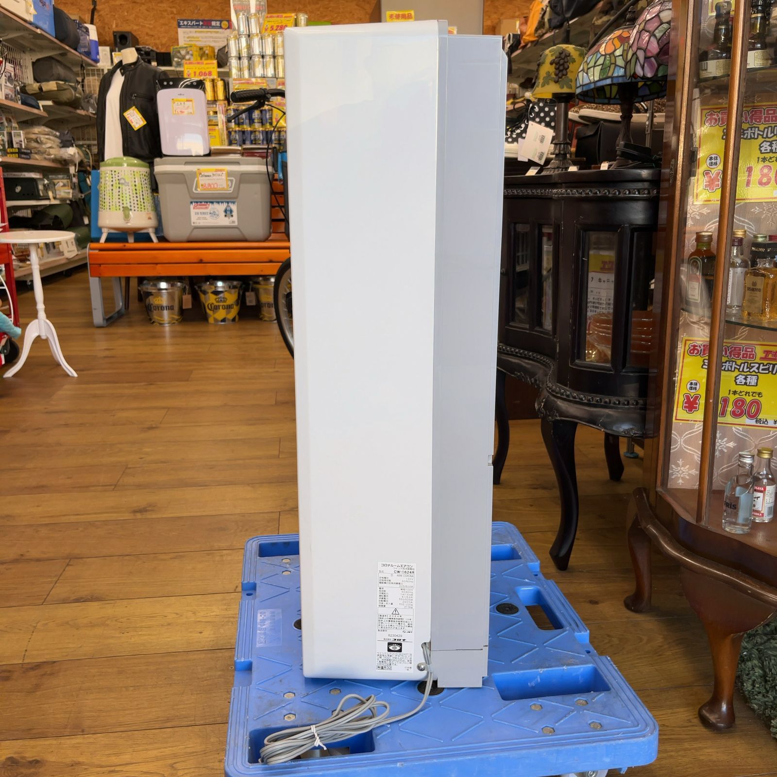 コロナ　窓用エアコン　CW-1624R 2024年製 Amazon | コロナ CORONA 冷房専用 ウインドエアコン [ReLaLa