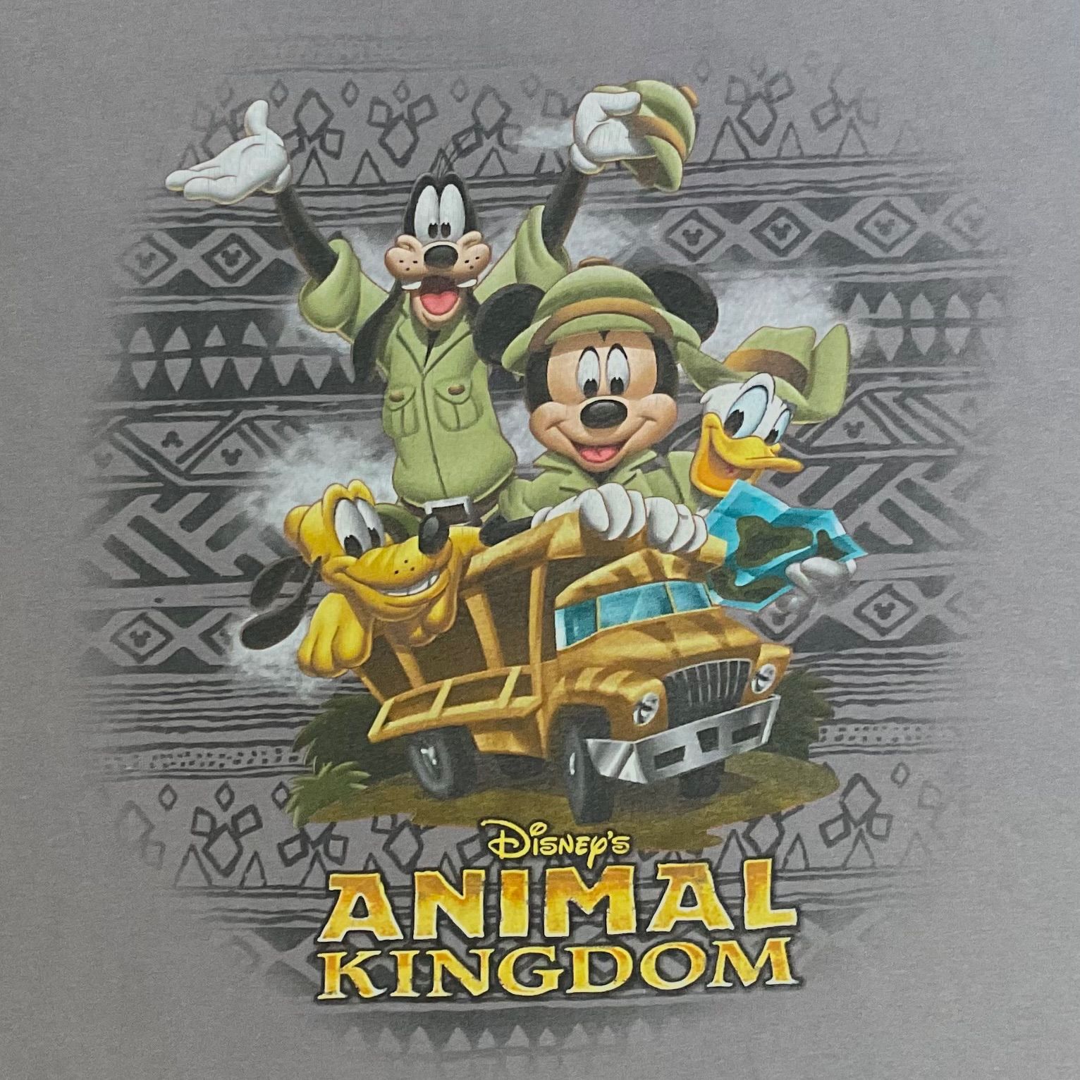 disney ディズニー アニマルキングダム vintage Tシャツミッキー 011