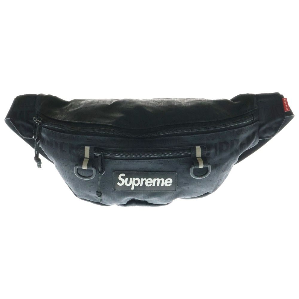 SUPREME シュプリーム 19SS Waist Bag ウエスト ナイロン ボディバック ブラック