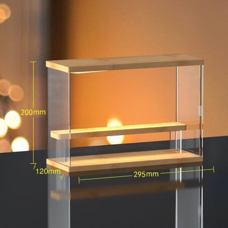 アクリルショーケース 透明2階仕様