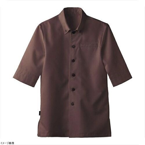 3営業日で発送 … 男女兼用ショップコート ＥＴ－７７２８ブラウン Ｍ SKC6302