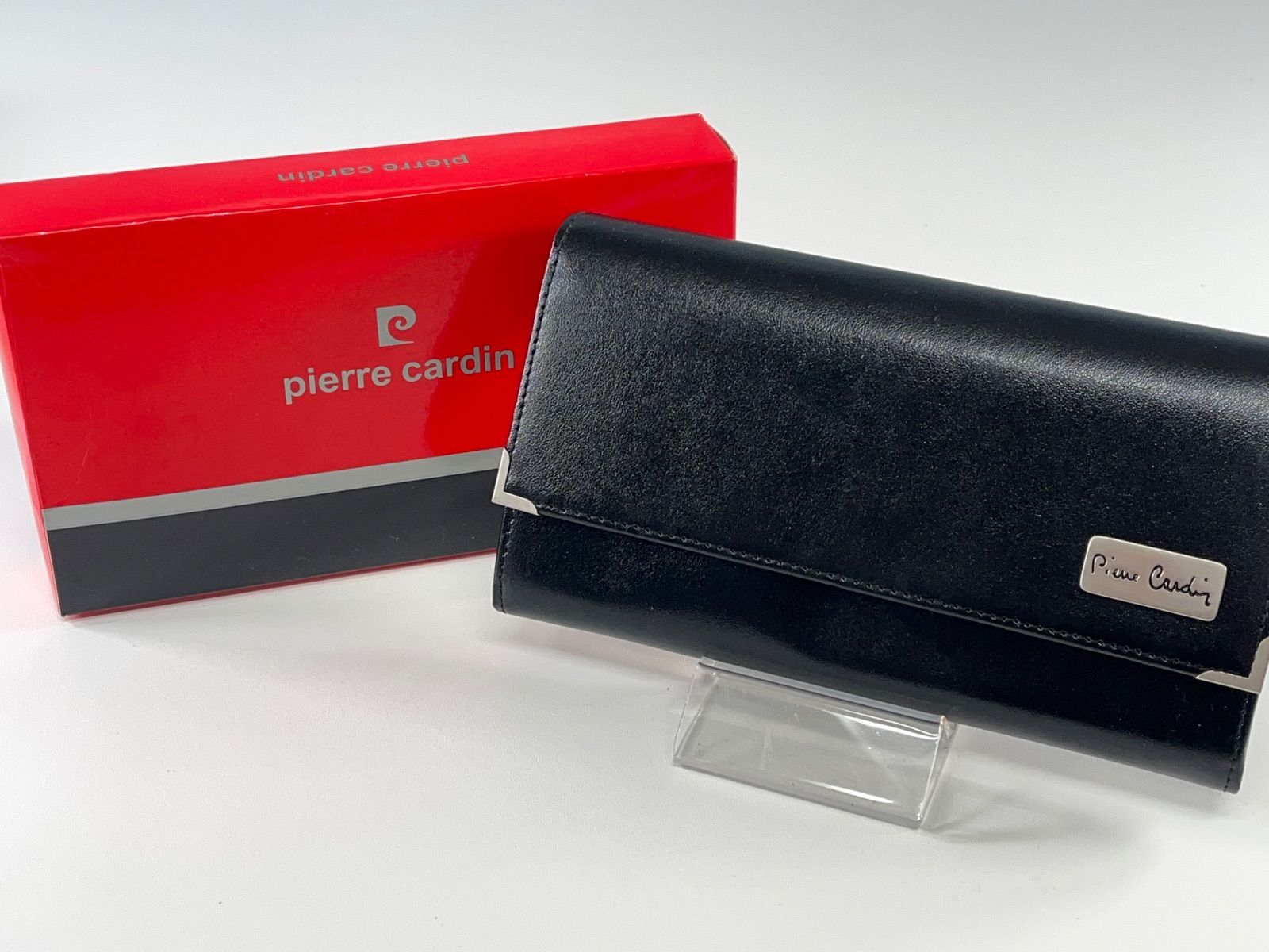 ☆未使用品 pierre cardin ピエールカルダン 長財布 ブラック