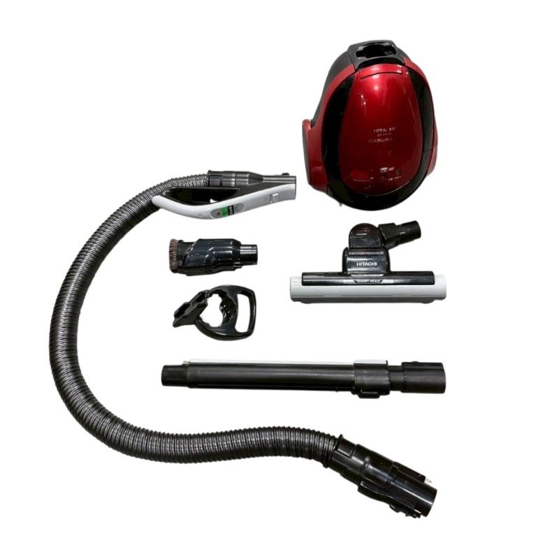 送料無料 日立 HITACHI 掃除機 CV-PA30 紙パック式 キャニスタータイプ レッド