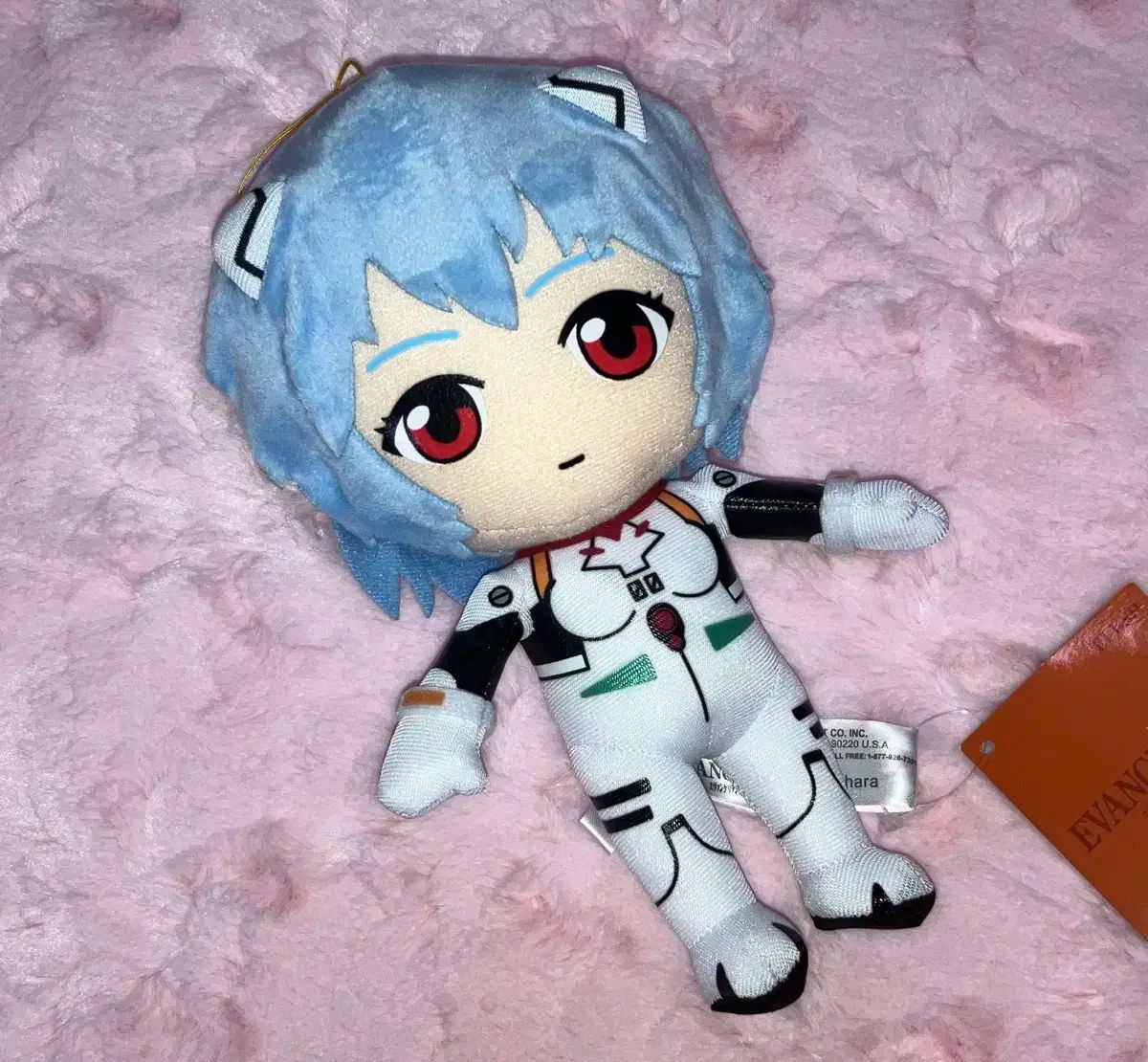 エヴァンゲリオン 綾波レイ 海外レア ぬいぐるみ - メルカリ