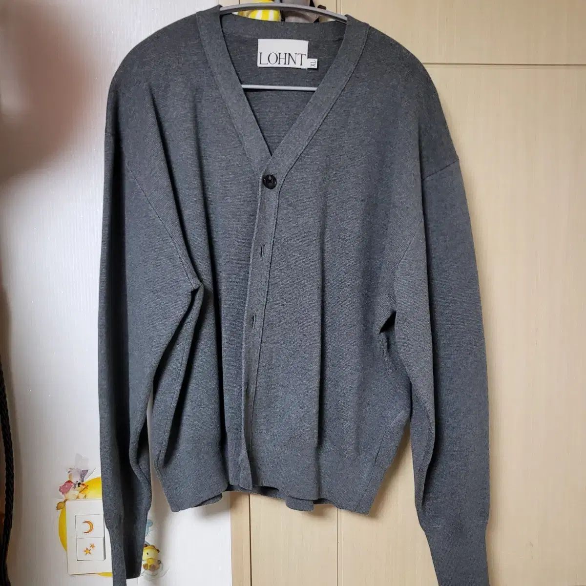 LOHNT グレー カーディガン XL 出品