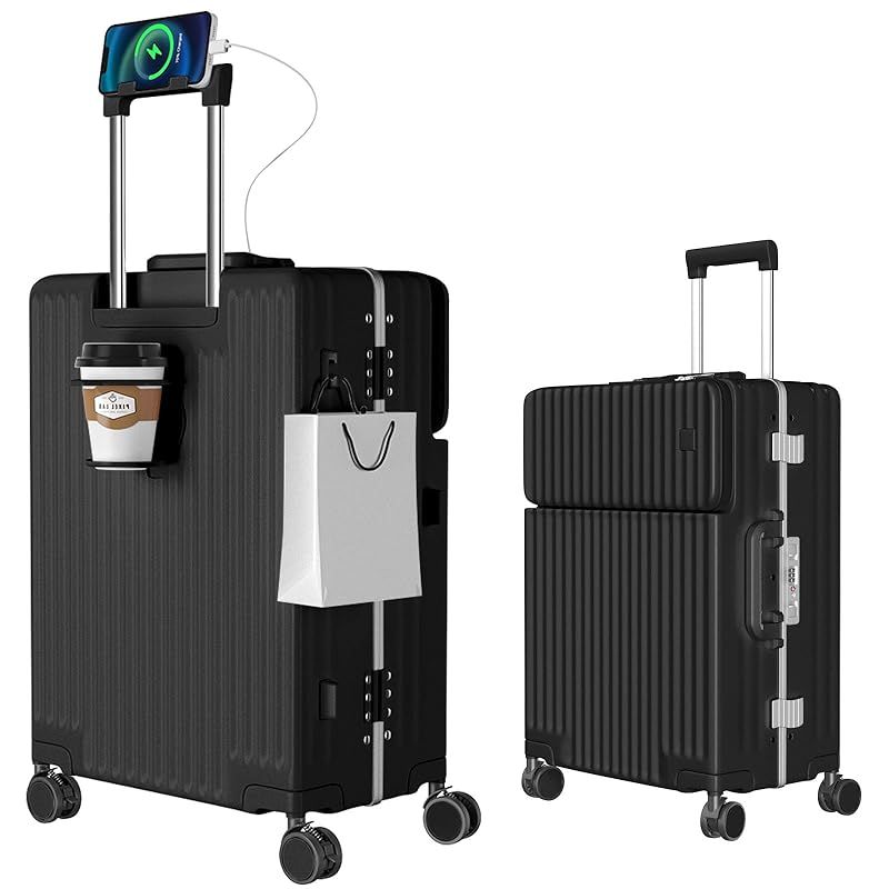 スーツケース Sサイズ 拡張 軽量 機内持ち込みキャリーバッグ 軽量 最大42L 3.1kg 小型 1泊2日 旅行 出張 修学旅行 ダイヤルロック  シボ加工 ABSボディ ピンク ブルー ブラック カーキ ホワイト 新生活 実物画像あり！ 42L  機内持ち込み Sサイズ  キャリーケース  旅行バッグ