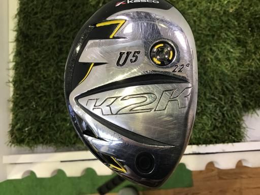 キャスコ K2K ワンレングスユーティリティ U5 ユーティリティ UT ATTAS MB-HY55 フレックスR メンズ 男性用 右利き 右用 Cランク ゴルフクラブ
