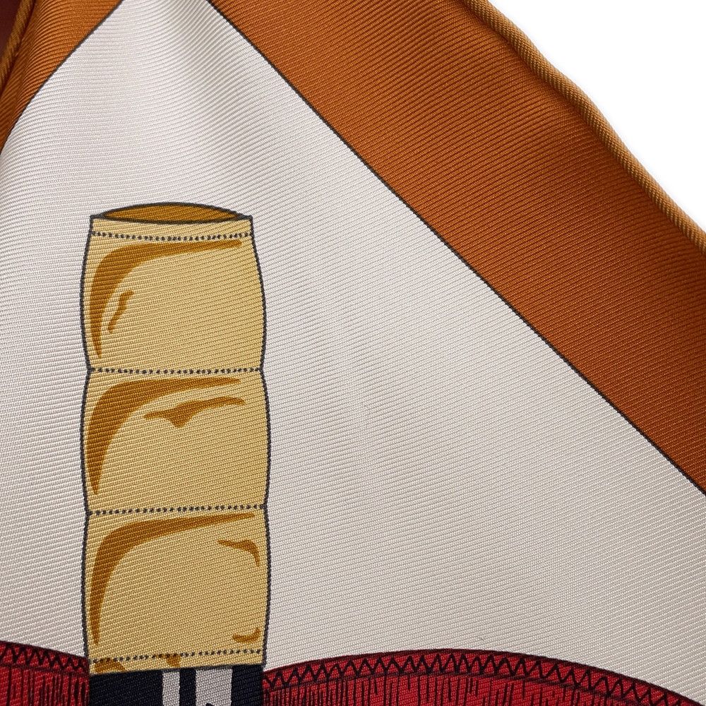 エルメス スカーフ カレ90 エプロン・ドール Eperon D'Or HERMES