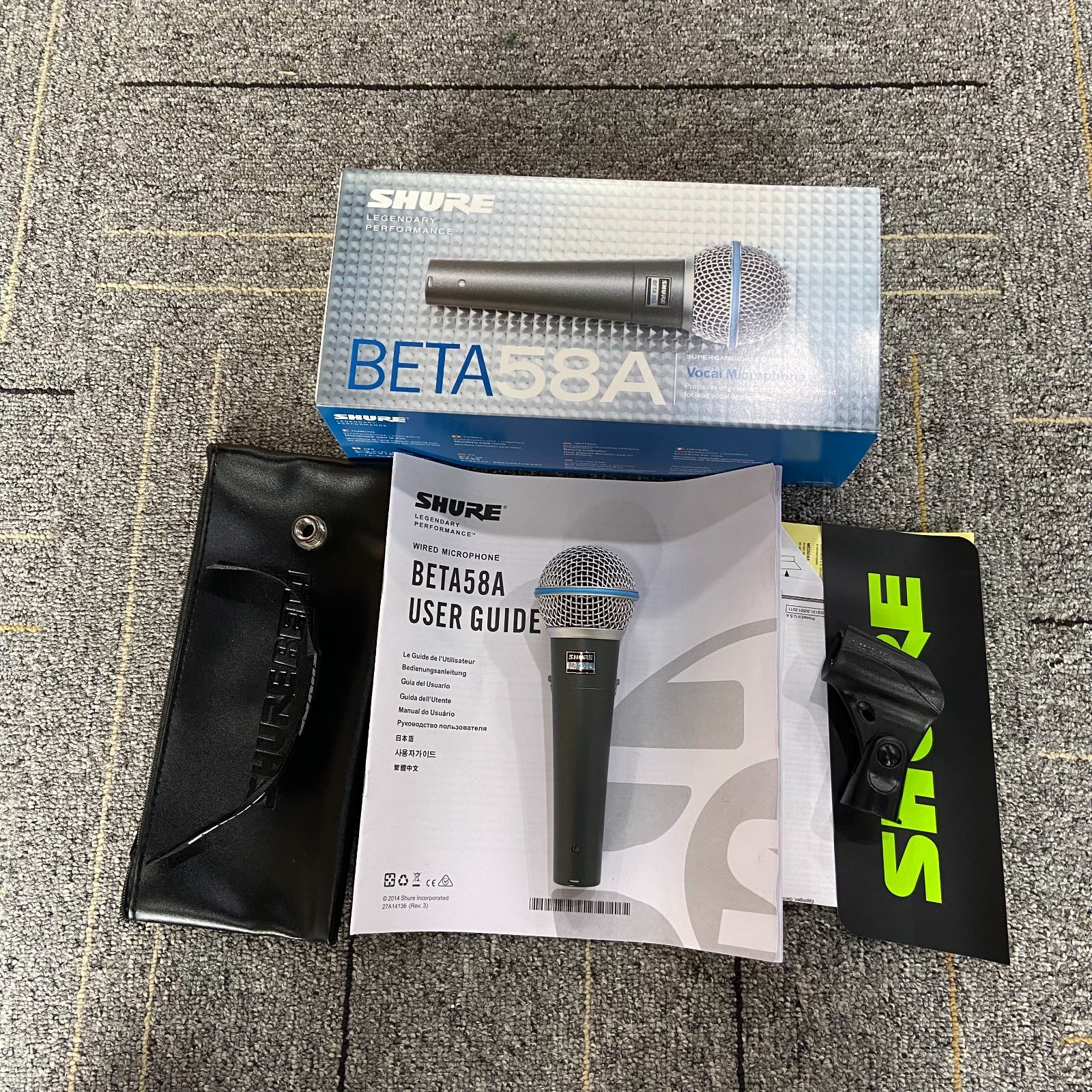 ! ダイナミックマイク SHURE シュアー BETA58A