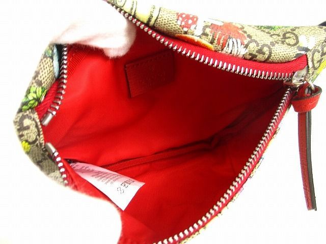 グッチ GUCCI GGスプリーム ヒグチユウコ ウエストバッグ ボディバッグ