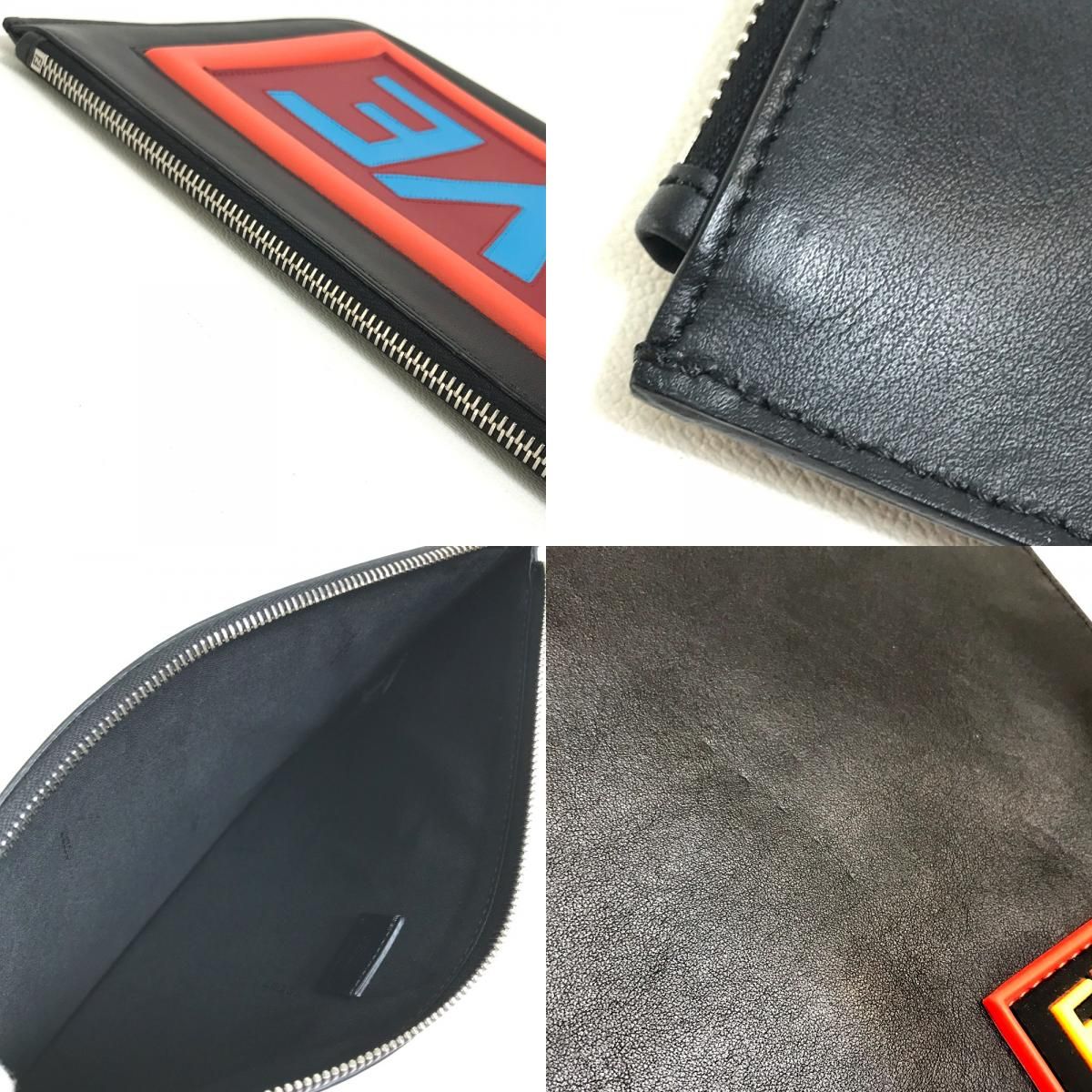 フェンディ ボキャブラリー LOVE ポーチ 小物入れ クラッチバッグ