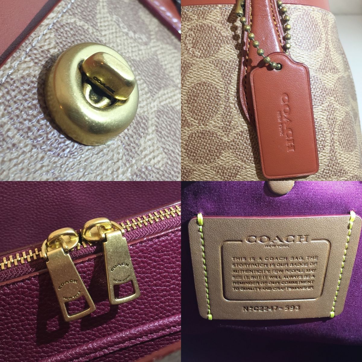 最終値下げ 未使用 COACH コーチ ローラキャリーオール30 2way