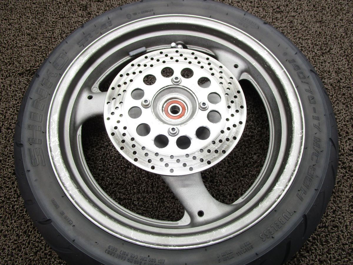 バンディット250 リアホイール ディスク T66！GJ74A スズキ 【 J705 】 Bandit キャブ車 動画有