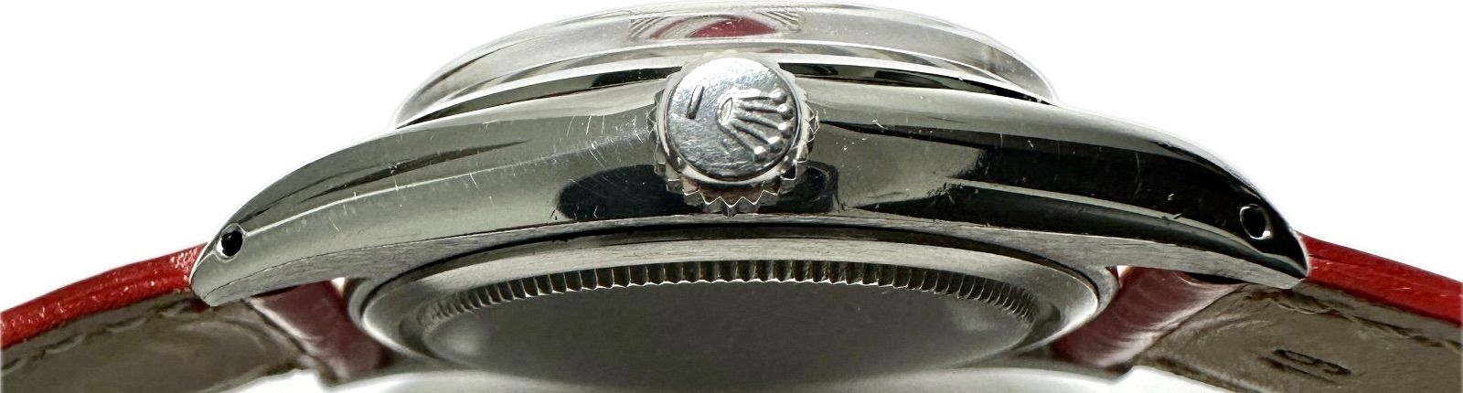 希少 ROLEX ロレックス オイスターデイト プレシジョン 6694 レッド 