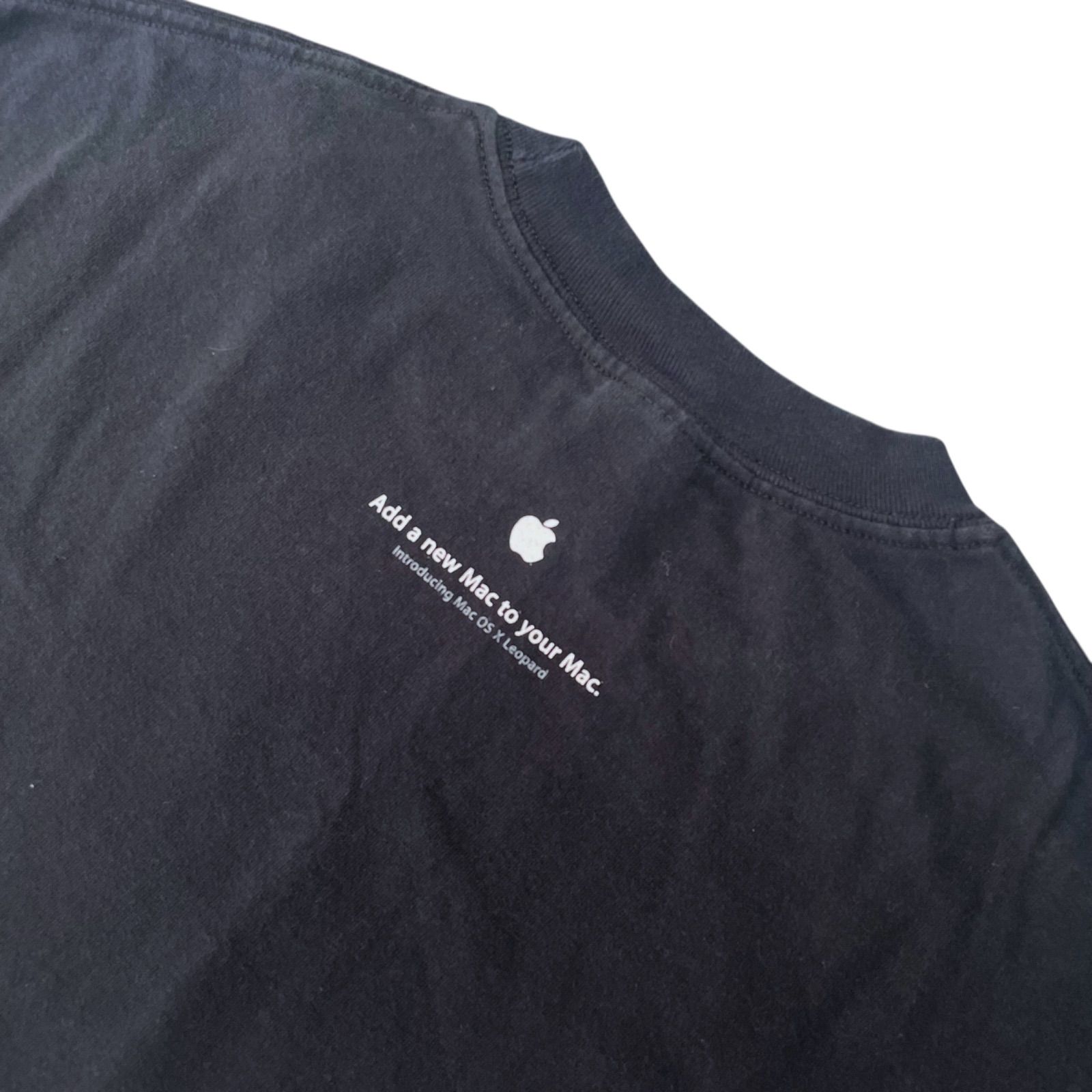 東京都内の店舗 未使用 Apple アップル Mac OS Tシャツ XLサイズ 