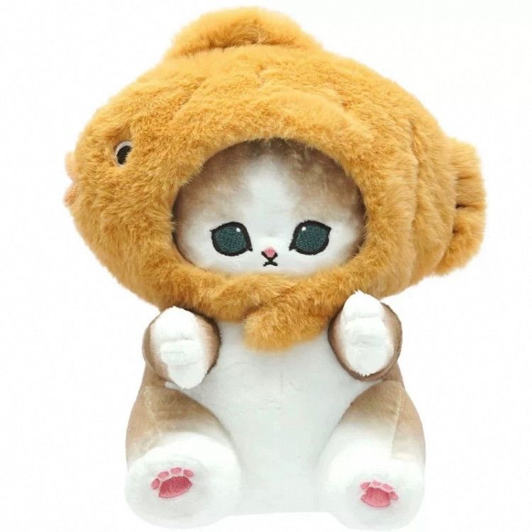22cm 台湾限定 モフサンド mofusand ぬいぐるみ ポテト たい焼き