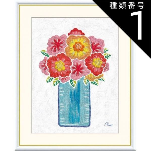 絵画 作者不詳 複製画 現代アート 赤い花 絵画 作者不詳 複製画 現代アート 赤い花 の通販 by じゅん's