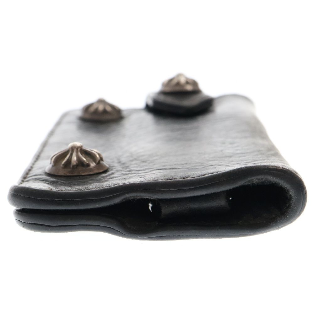 CHROME HEARTS／KEY CASE キーケース クロスボール レザー CHROME HEARTS (クロムハーツ) KEY CASE クロスボールボタン レザー