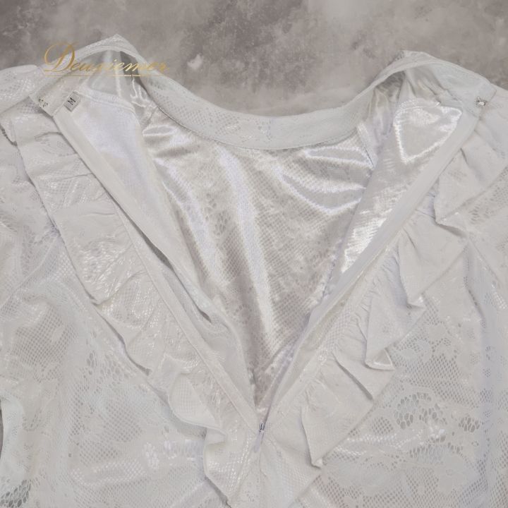 フラダンス 衣装 トップス ホワイト系 アロハエミカ フラ ダンス