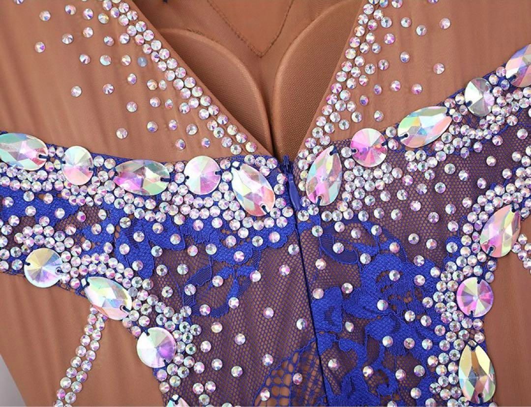 ドレス 胸パット付き ダンスパーティ 発表会 デモ 競技会に LLC-HASEGAWATOSO_COM