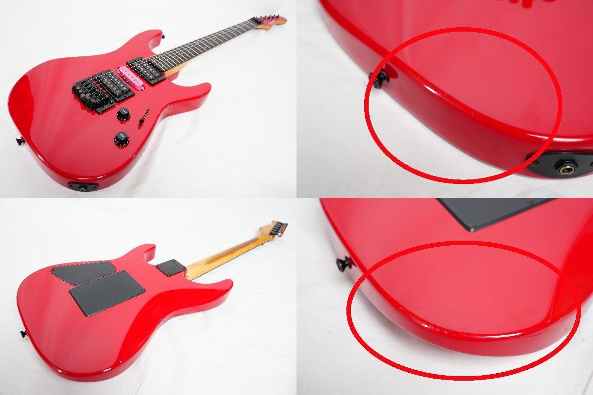 ☆FERNANDES☆REVOLVER FR-55 RED HSH 80年代 フェルナンデス