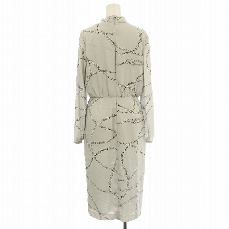 ピンキー＆ダイアン♡チェーンプリントワンピース♡美品 URBAN PRECIOUS］チェーンプリントワンピース