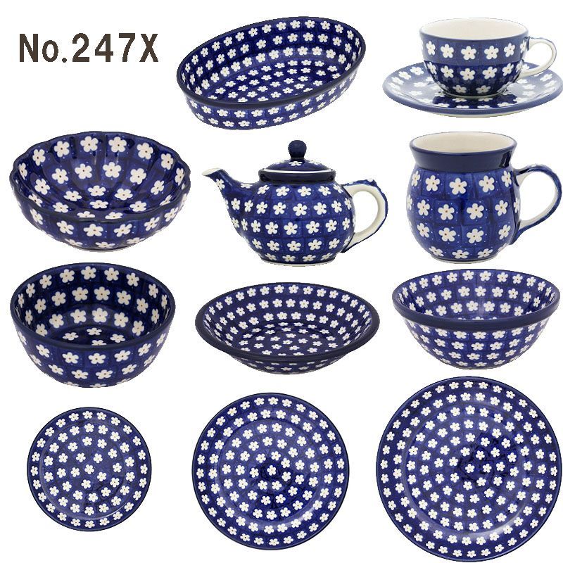 花楕円形ボウル オーバル　パンジー　ツェラミカアルティスティチナ　ポーランド食器 花楕円形ボウル オーバル パンジー ツェラミカアルティスティチナ