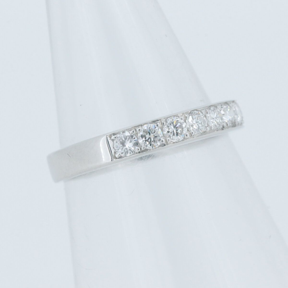 タサキ ハーフエタニティ ダイヤモンド リング 指輪 0.41ct 10号 Pt900  