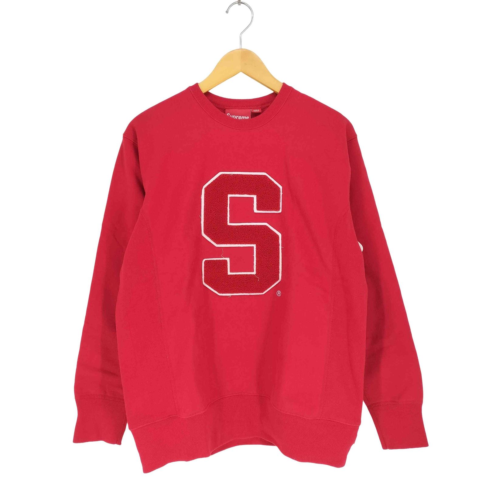 シュプリーム Supreme 90-00s 初期 紙タグ BIG S LOGO CREWNECK メンズ 