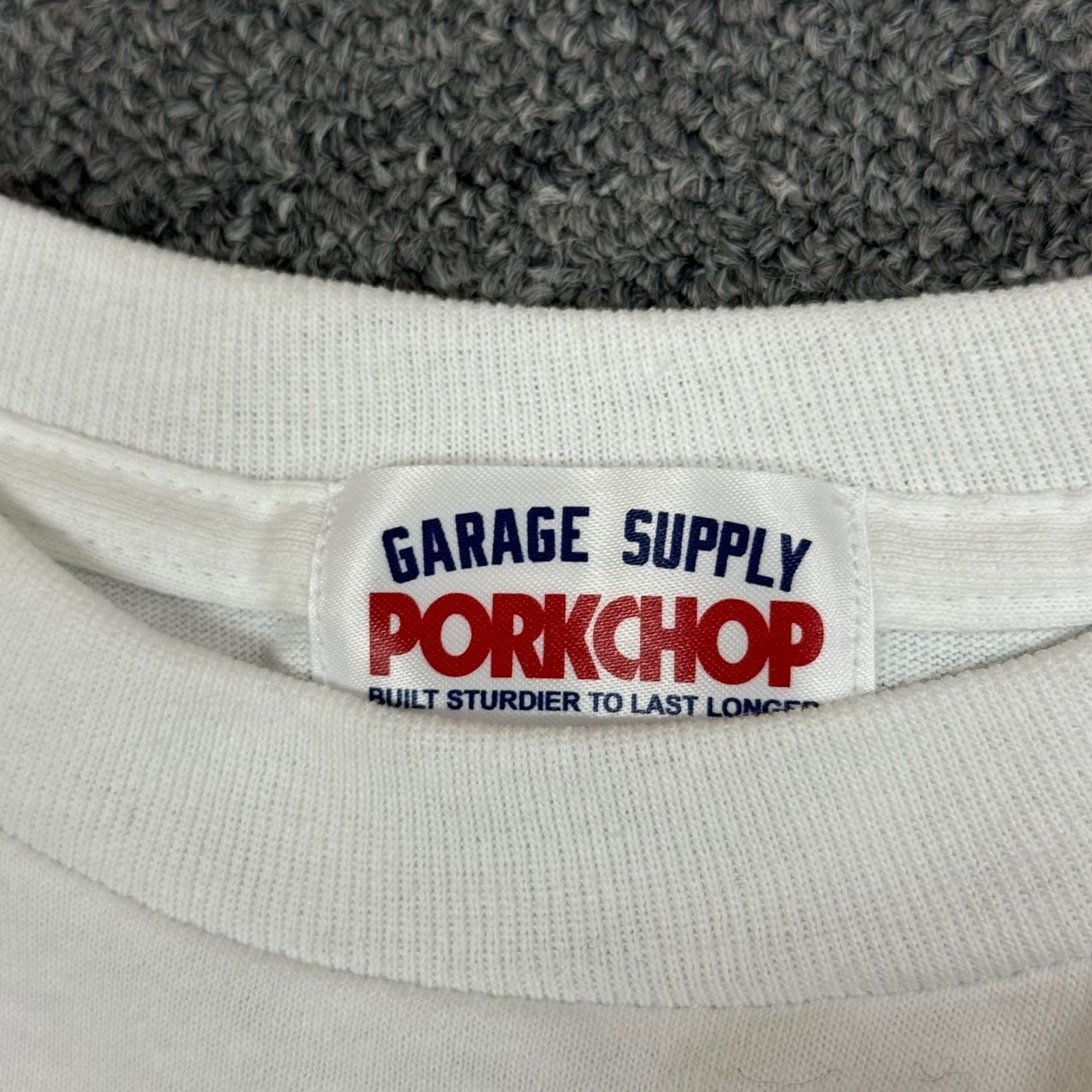定価7480円 未使用品 PORKCHOP GARAGE SUPPLY B&S WING L/S TEE 