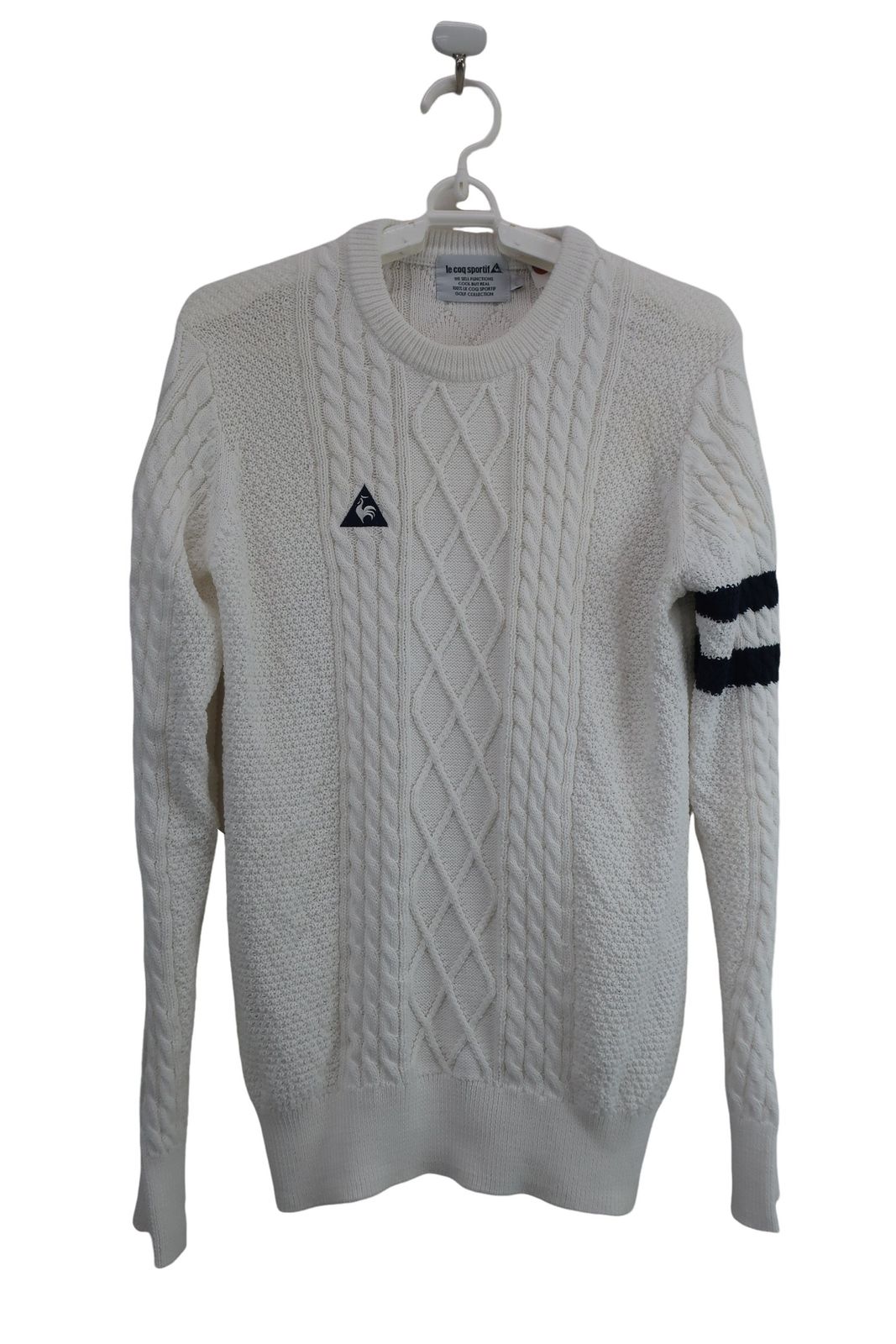 美品】le coq sportif(ルコックスポルティフ) セーター 白 レディース