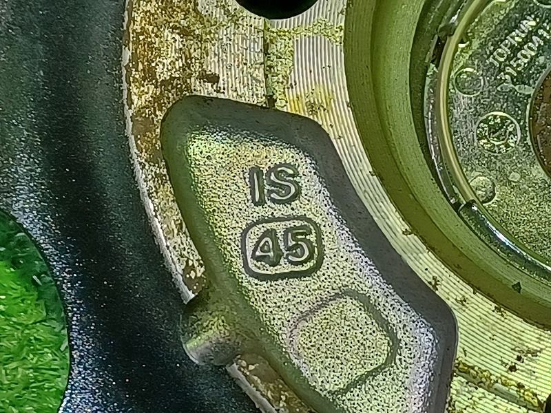 寛大な 社外 ブリヂストン ザート ｴﾌﾞﾘｨﾜｺﾞﾝ ホイール アルミ ガンメタ 13インチ 4.00B 4穴 4本 100 45 送料無料。