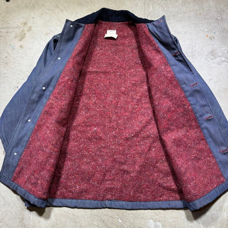 古着助　70〜80年代　BIG MAC カバーオール　ブランケット付き BIG MAC J.C.PENNEY ビッグマック70年代 USA製 裏ブランケット付き