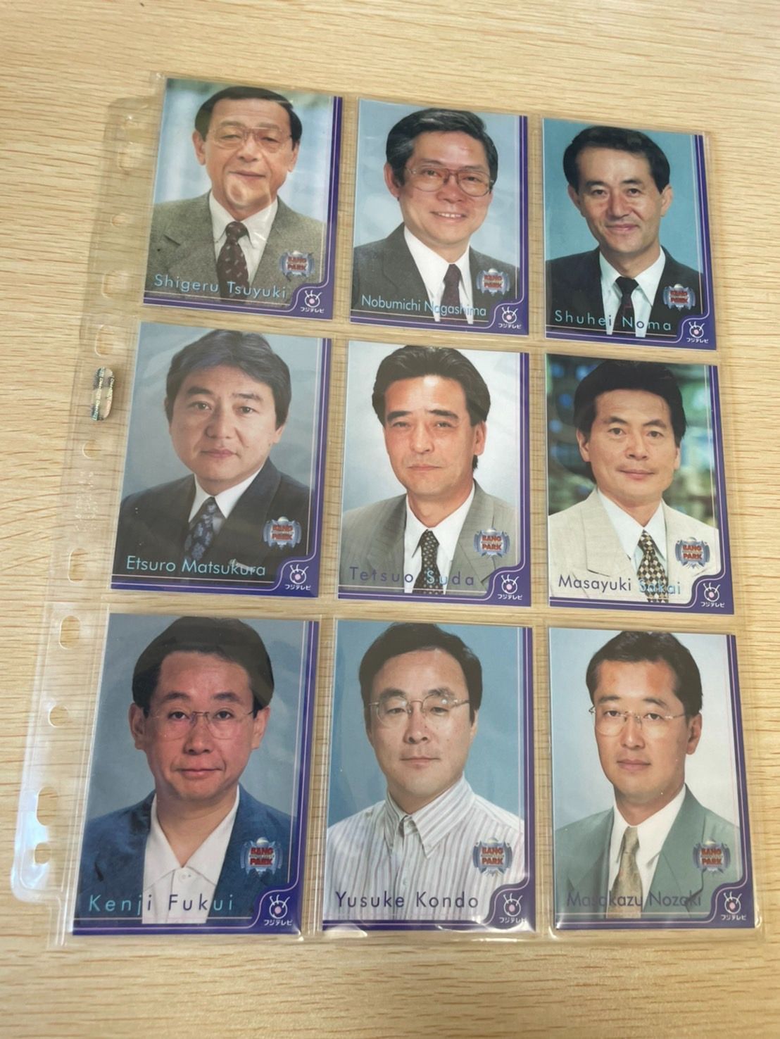 フジテレビ アナウンサー アナ カード 全90種 コンプリート コンプ