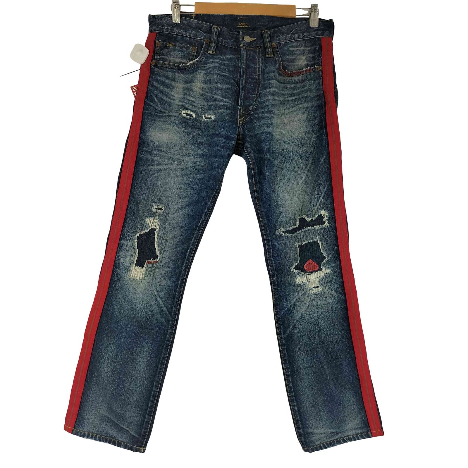 ポロラルフローレン POLO RALPH LAUREN ダメージ加工サイドライン 