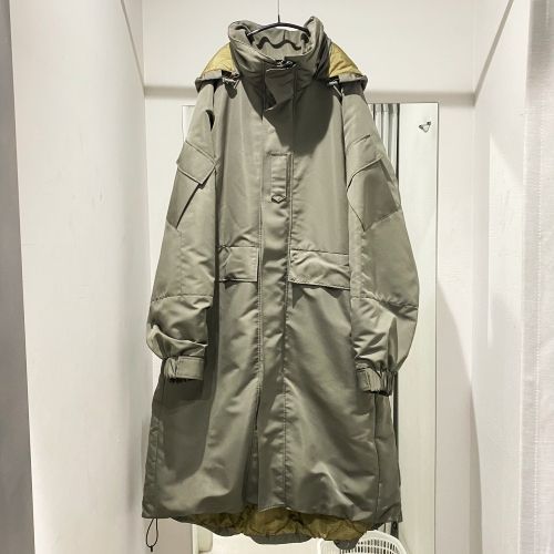 HYKE ハイク 23AW BIOTOP別注 GEN2 ECWCS COAT ミリタリーコート オリーブ カーキ size4【中目黒B09】