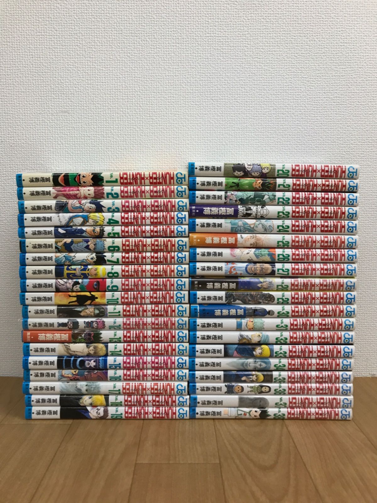 【1巻初版】HUNTER×HUNTER 1〜38全巻セット 既刊全巻】HUNTER×HUNTER 1～38巻 HUNTER×HUNTER ハンター